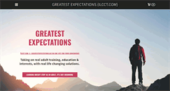 Desktop Screenshot of greatestexpectation.biz